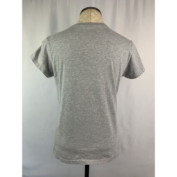 Medium Lost Creek Short Sleeve T Shirt Women's Gray Logo "Heifer Please" - Picture 9 of 10